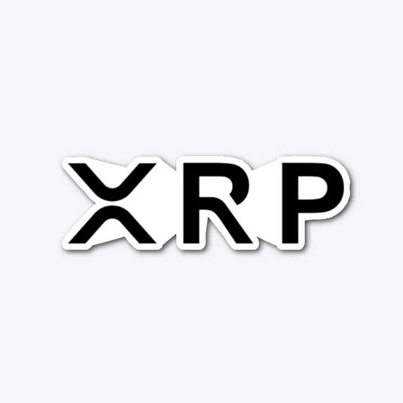 Die Cut XRP Sticker